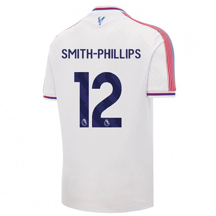 Danxen Heren Kairo Smith-Phillips #12 Wit Rood Blauw Thuisshirt Thuistenue 2026/27 T-Shirt