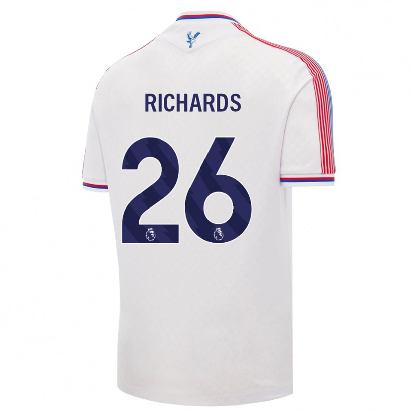 Danxen Heren Chris Richards #26 Wit Rood Blauw Thuisshirt Thuistenue 2026/27 T-Shirt
