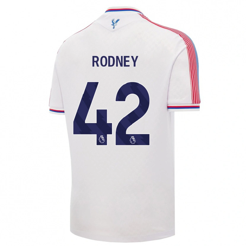 Danxen Heren Kaden Rodney #42 Wit Rood Blauw Thuisshirt Thuistenue 2026/27 T-Shirt
