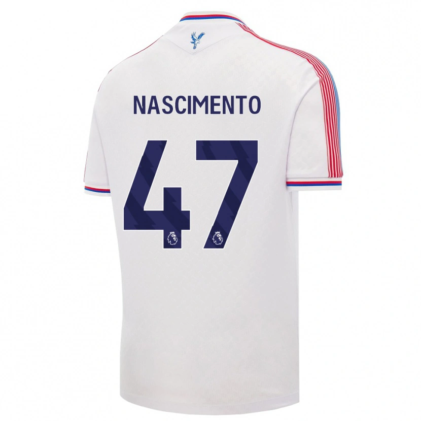Danxen Heren Adler Nascimento #47 Wit Rood Blauw Thuisshirt Thuistenue 2026/27 T-Shirt