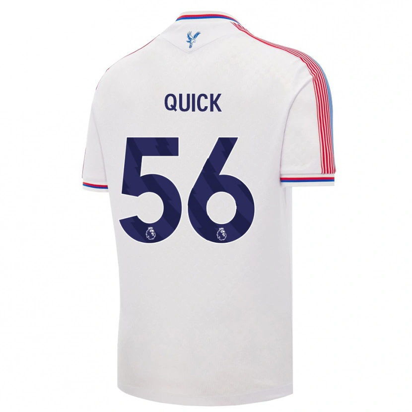 Danxen Heren Daniel Quick #56 Wit Rood Blauw Thuisshirt Thuistenue 2026/27 T-Shirt