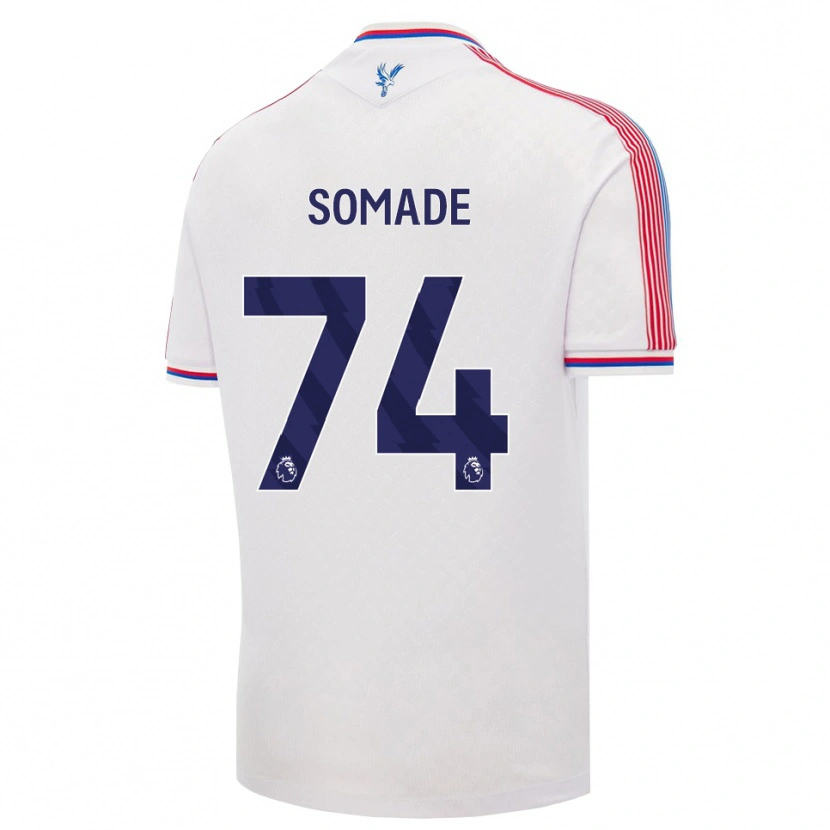Danxen Heren Sean Somade #74 Wit Rood Blauw Thuisshirt Thuistenue 2026/27 T-Shirt
