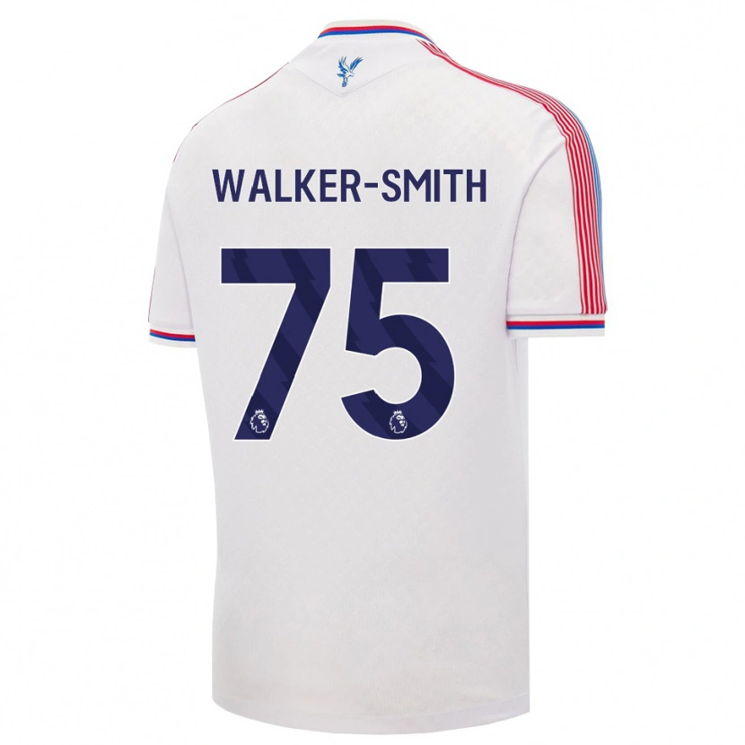 Danxen Heren Charlie Walker-Smith #75 Wit Rood Blauw Thuisshirt Thuistenue 2026/27 T-Shirt