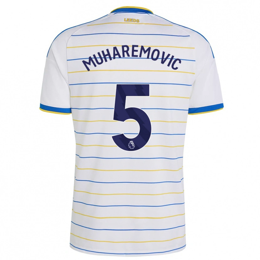 Danxen Heren Tarik Muharemović #5 Rood Geel Blauw Thuisshirt Thuistenue 2026/27 T-Shirt