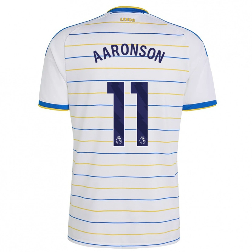 Danxen Heren Brenden Aaronson #11 Rood Geel Blauw Thuisshirt Thuistenue 2026/27 T-Shirt