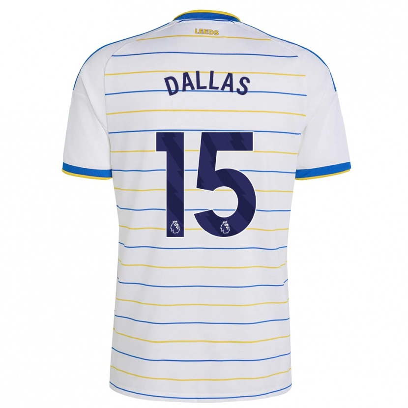 Danxen Heren Stuart Dallas #15 Rood Geel Blauw Thuisshirt Thuistenue 2026/27 T-Shirt