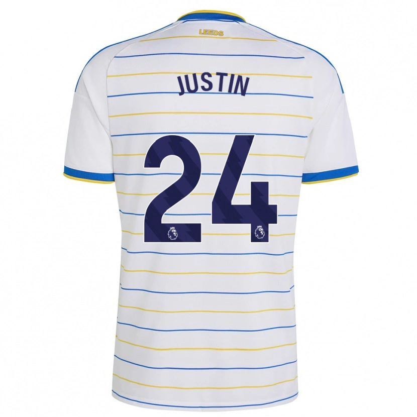 Danxen Heren James Justin #24 Rood Geel Blauw Thuisshirt Thuistenue 2026/27 T-Shirt