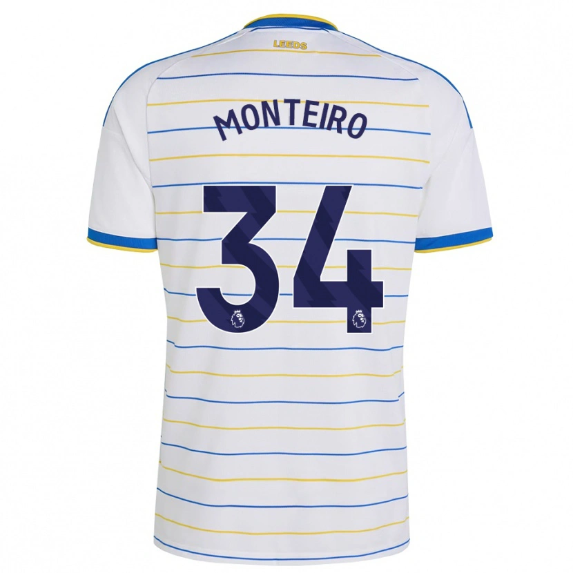 Danxen Heren Diogo Monteiro #34 Rood Geel Blauw Thuisshirt Thuistenue 2026/27 T-Shirt