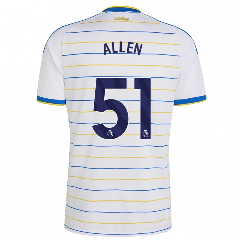 Danxen Heren Charlie Allen #51 Rood Geel Blauw Thuisshirt Thuistenue 2026/27 T-Shirt