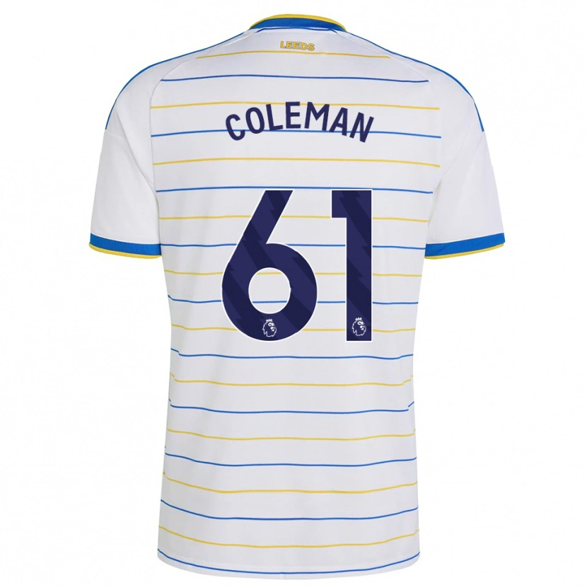 Danxen Heren Cian Coleman #61 Rood Geel Blauw Thuisshirt Thuistenue 2026/27 T-Shirt