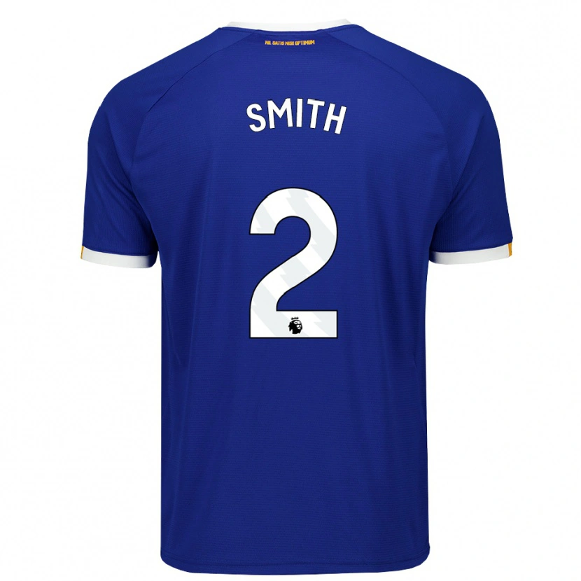 Danxen Heren Odin Samuels-Smith #2 Blauw Wit Geel Thuisshirt Thuistenue 2026/27 T-Shirt