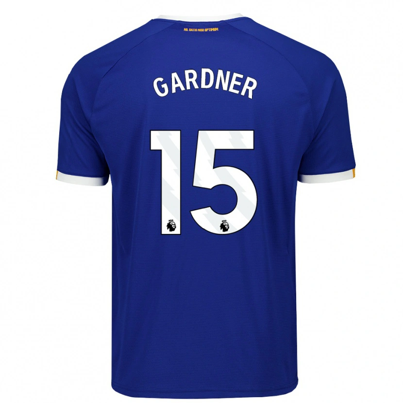 Danxen Heren Luis Gardner #15 Blauw Wit Geel Thuisshirt Thuistenue 2026/27 T-Shirt