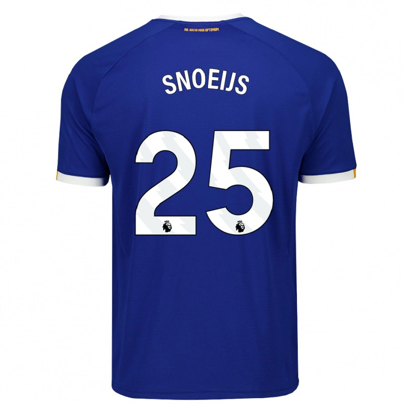 Danxen Heren Katja Snoeijs #25 Blauw Wit Geel Thuisshirt Thuistenue 2026/27 T-Shirt