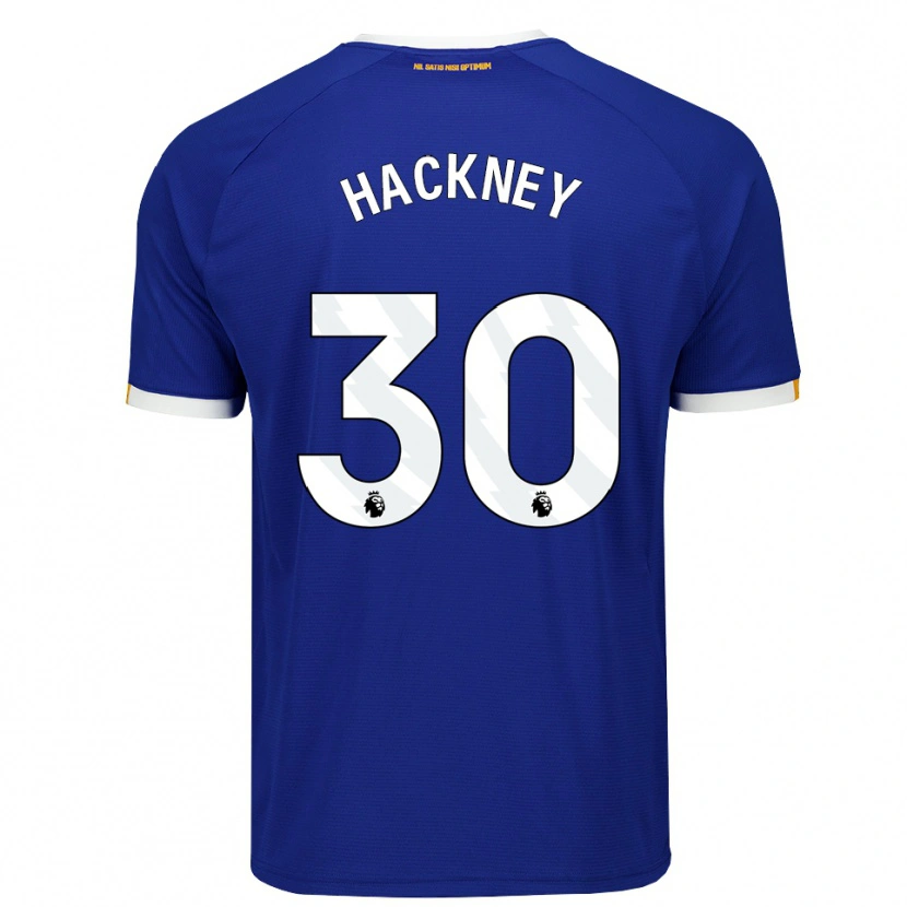 Danxen Heren Hayden Hackney #30 Blauw Wit Geel Thuisshirt Thuistenue 2026/27 T-Shirt