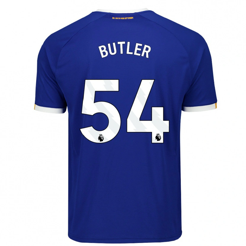 Danxen Heren Jack Butler #54 Blauw Wit Geel Thuisshirt Thuistenue 2026/27 T-Shirt