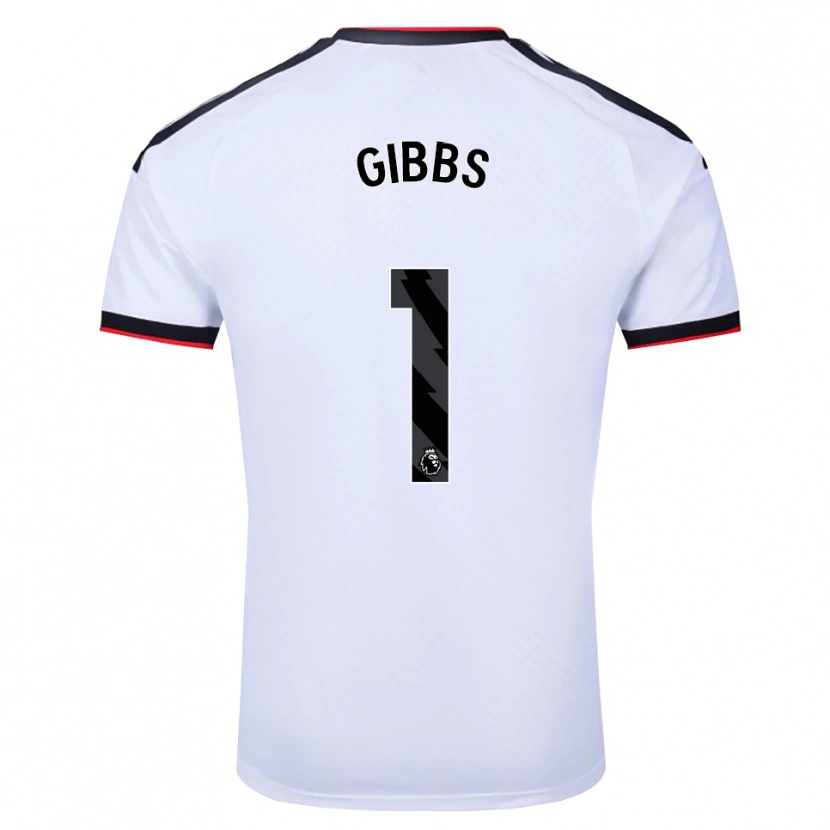 Danxen Heren Frankie Gibbs #1 Wit Zwart Rood Thuisshirt Thuistenue 2026/27 T-Shirt