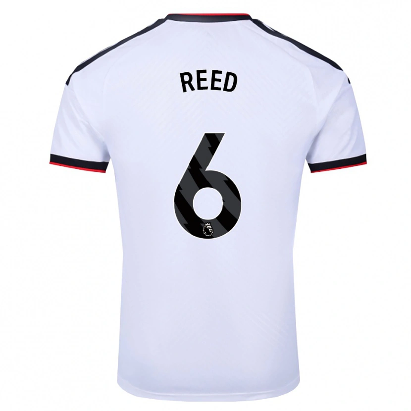 Danxen Heren Harrison Reed #6 Wit Zwart Rood Thuisshirt Thuistenue 2026/27 T-Shirt