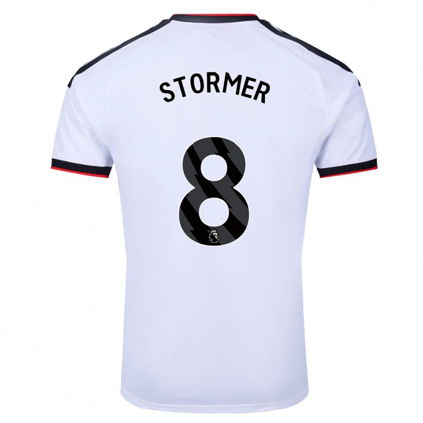 Danxen Heren Becky Stormer #8 Wit Zwart Rood Thuisshirt Thuistenue 2026/27 T-Shirt