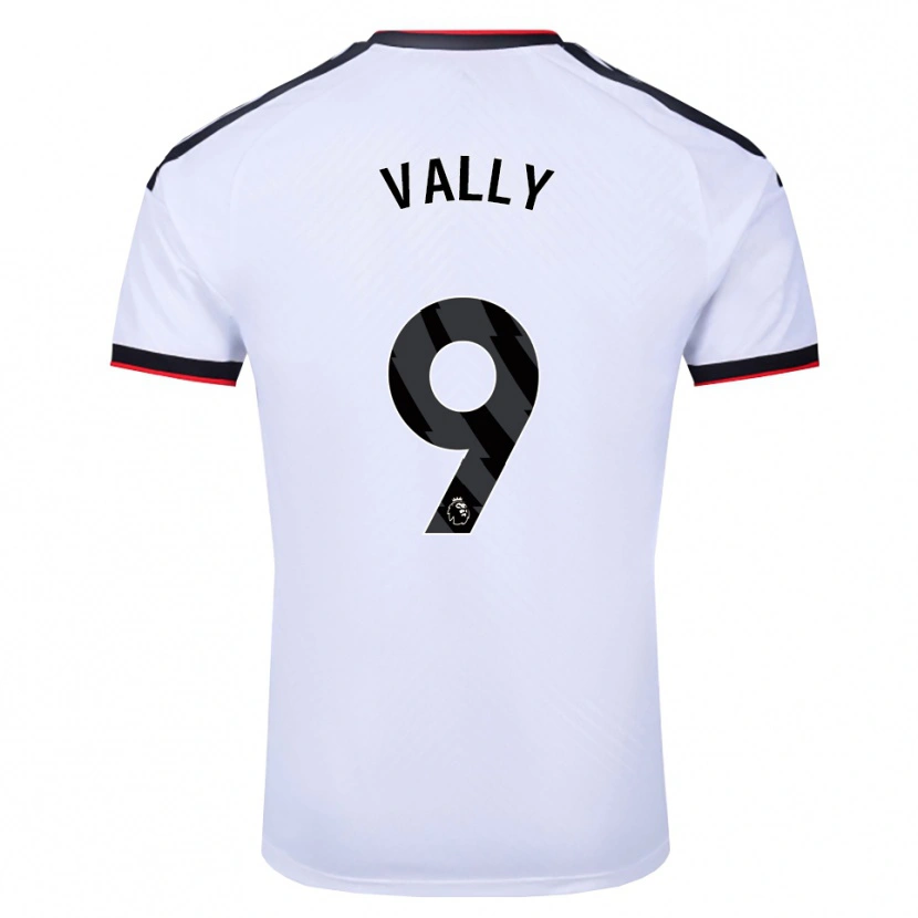 Danxen Heren Khai Vally #9 Wit Zwart Rood Thuisshirt Thuistenue 2026/27 T-Shirt
