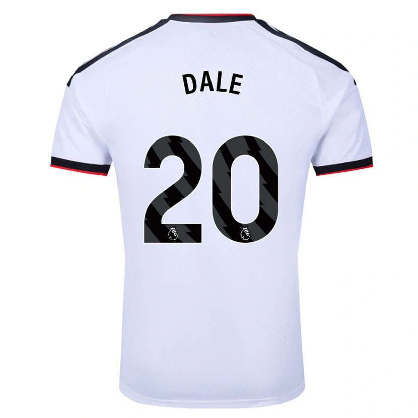 Danxen Heren Olivia Dale #20 Wit Zwart Rood Thuisshirt Thuistenue 2026/27 T-Shirt