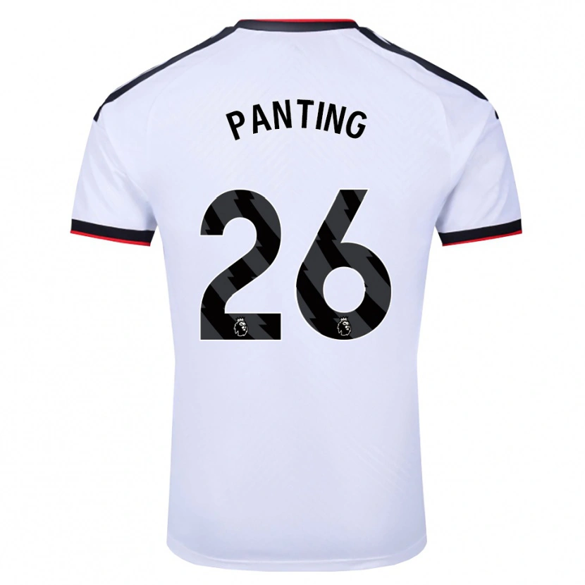 Danxen Heren Rachel Panting #26 Wit Zwart Rood Thuisshirt Thuistenue 2026/27 T-Shirt