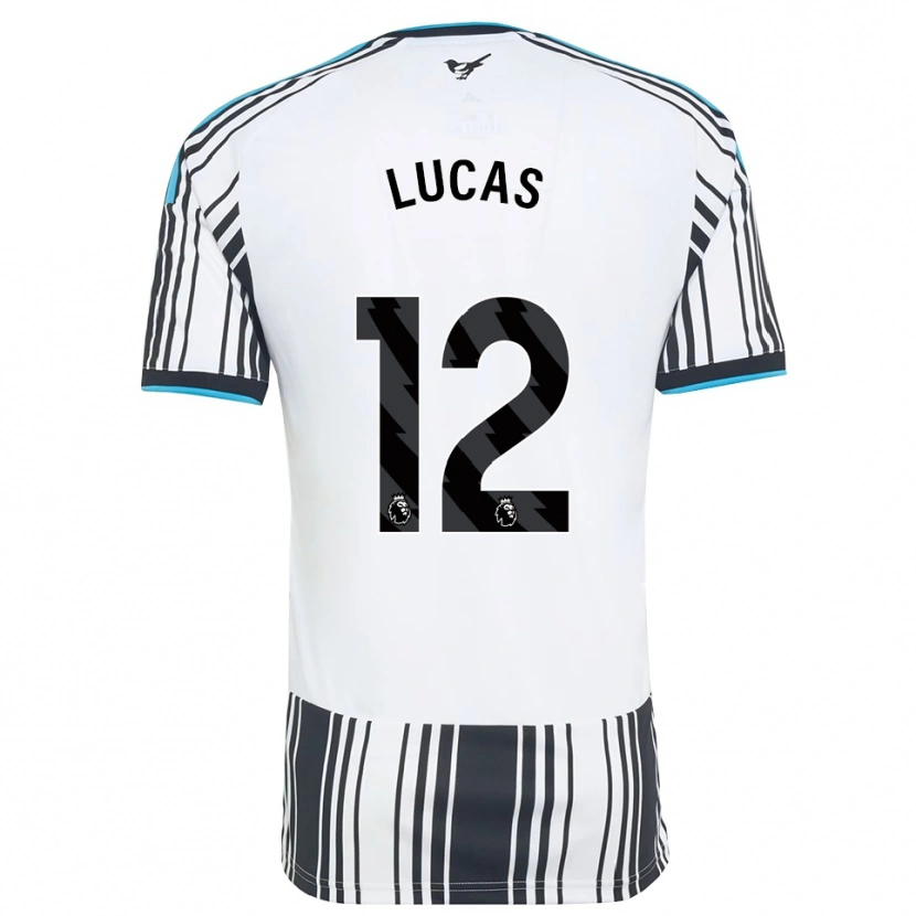 Danxen Heren Kayden Lucas #12 Hemelsblauw Zwart Wit Thuisshirt Thuistenue 2026/27 T-Shirt