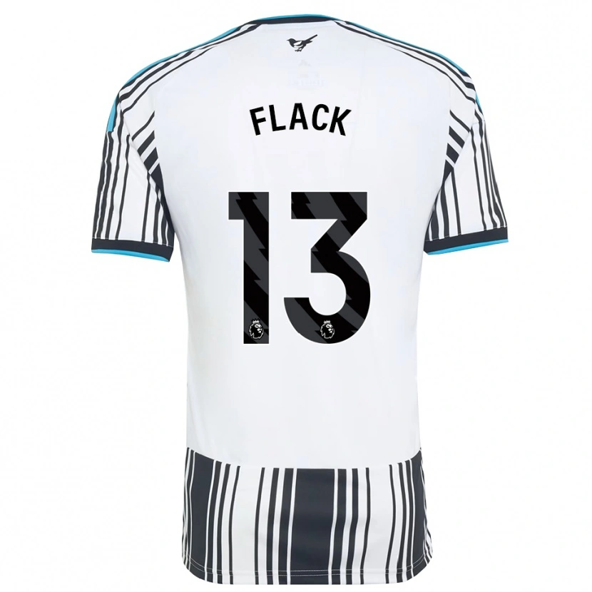 Danxen Heren Lucas Flack #13 Hemelsblauw Zwart Wit Thuisshirt Thuistenue 2026/27 T-Shirt