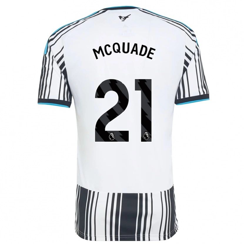 Danxen Heren Jasmine Mcquade #21 Hemelsblauw Zwart Wit Thuisshirt Thuistenue 2026/27 T-Shirt
