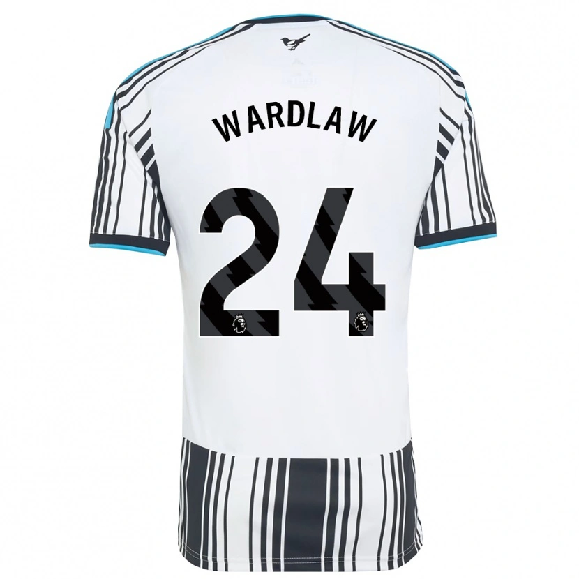 Danxen Heren Charlotte Wardlaw #24 Hemelsblauw Zwart Wit Thuisshirt Thuistenue 2026/27 T-Shirt