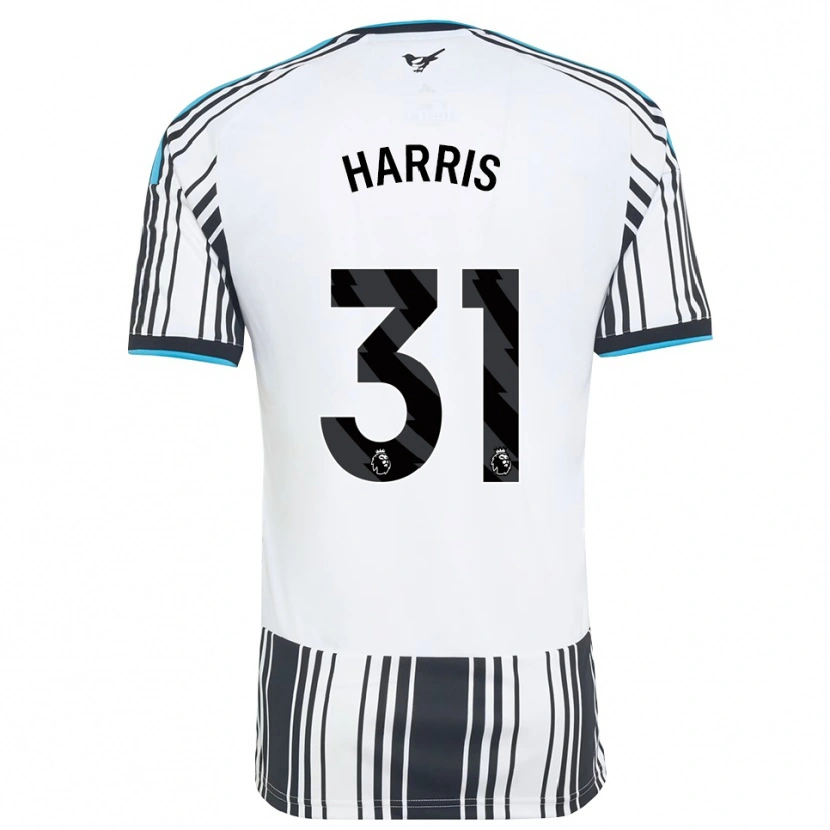 Danxen Heren Aidan Harris #31 Hemelsblauw Zwart Wit Thuisshirt Thuistenue 2026/27 T-Shirt