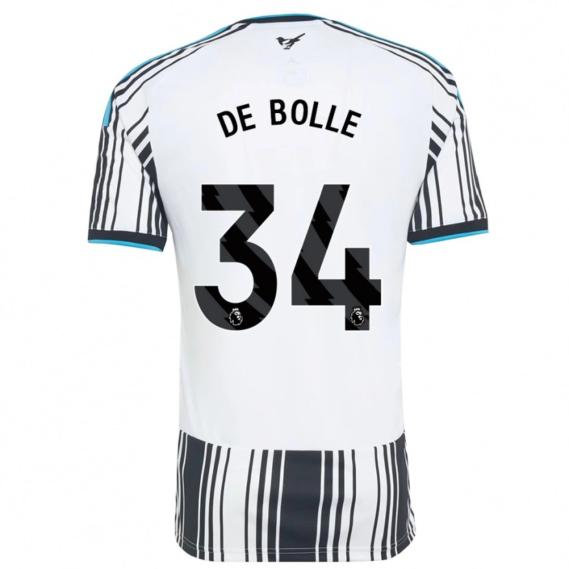 Danxen Heren Lucas De Bolle #34 Hemelsblauw Zwart Wit Thuisshirt Thuistenue 2026/27 T-Shirt