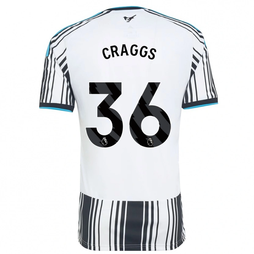 Danxen Heren Luke Craggs #36 Hemelsblauw Zwart Wit Thuisshirt Thuistenue 2026/27 T-Shirt