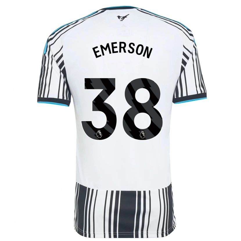 Danxen Heren Johnny Emerson #38 Hemelsblauw Zwart Wit Thuisshirt Thuistenue 2026/27 T-Shirt