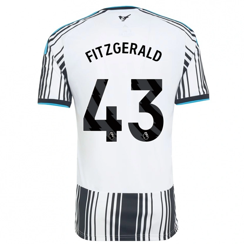 Danxen Heren Kyle Fitzgerald #43 Hemelsblauw Zwart Wit Thuisshirt Thuistenue 2026/27 T-Shirt