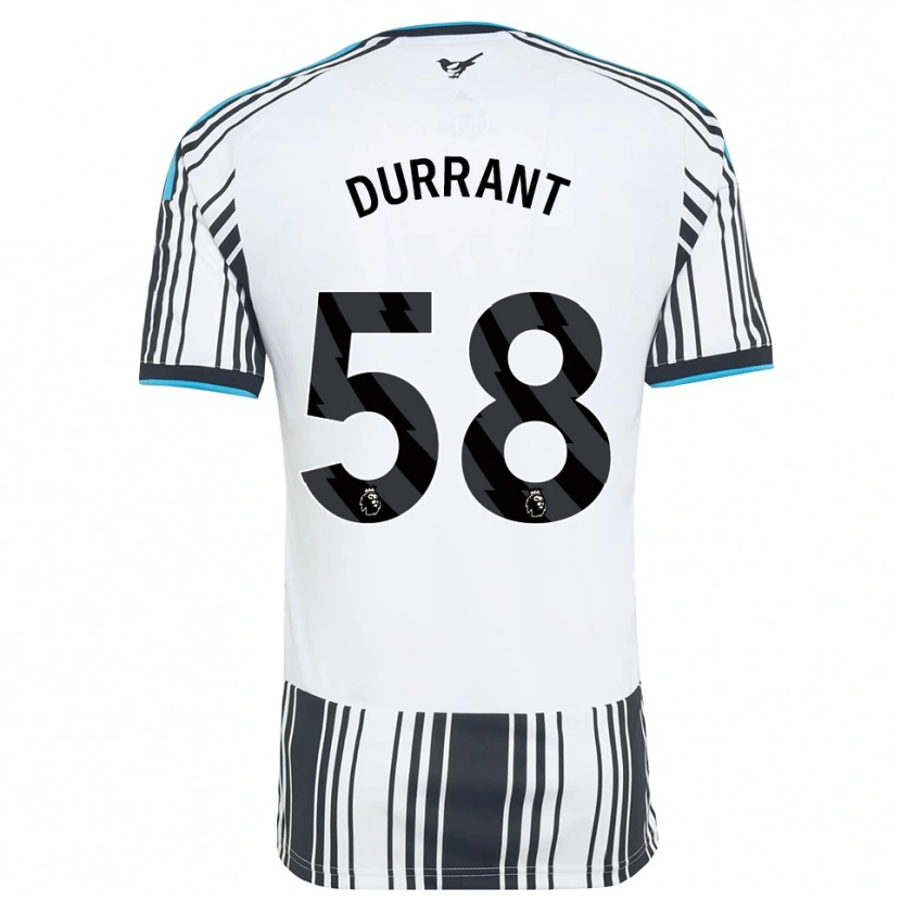Danxen Heren Jake Durrant #58 Hemelsblauw Zwart Wit Thuisshirt Thuistenue 2026/27 T-Shirt