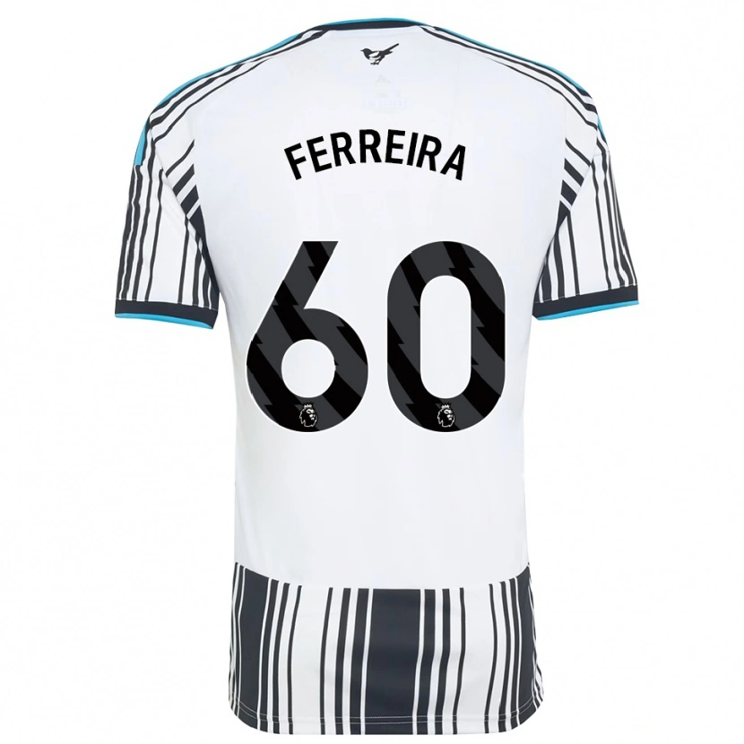 Danxen Heren Matheos Ferreira #60 Hemelsblauw Zwart Wit Thuisshirt Thuistenue 2026/27 T-Shirt
