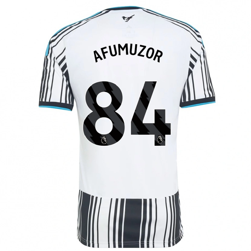 Danxen Heren Chukwudi Afumuzor #84 Hemelsblauw Zwart Wit Thuisshirt Thuistenue 2026/27 T-Shirt