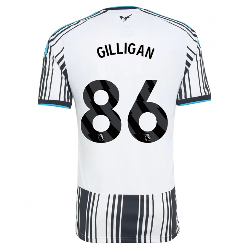 Danxen Heren Luke Gilligan #86 Hemelsblauw Zwart Wit Thuisshirt Thuistenue 2026/27 T-Shirt