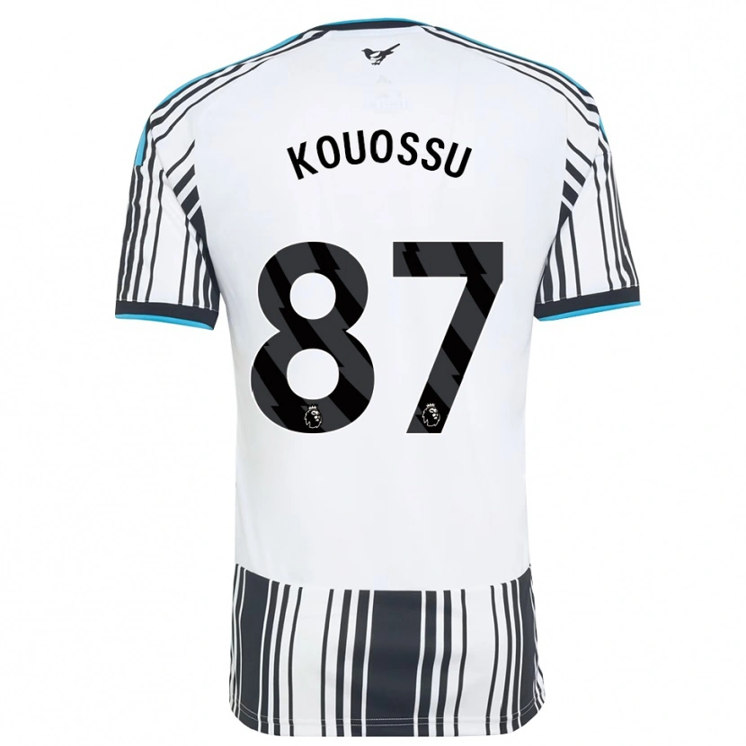 Danxen Heren Jayden Kouossu #87 Hemelsblauw Zwart Wit Thuisshirt Thuistenue 2026/27 T-Shirt