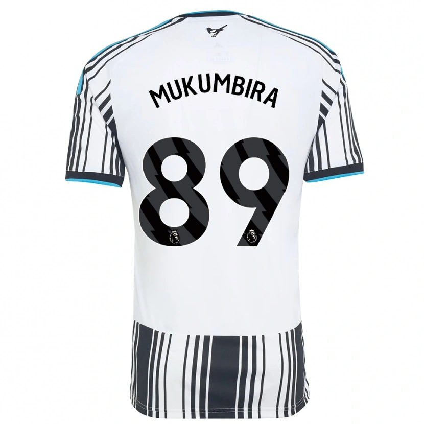 Danxen Heren Leon Mukumbira #89 Hemelsblauw Zwart Wit Thuisshirt Thuistenue 2026/27 T-Shirt