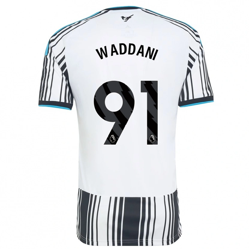 Danxen Heren Mohamed Waddani #91 Hemelsblauw Zwart Wit Thuisshirt Thuistenue 2026/27 T-Shirt