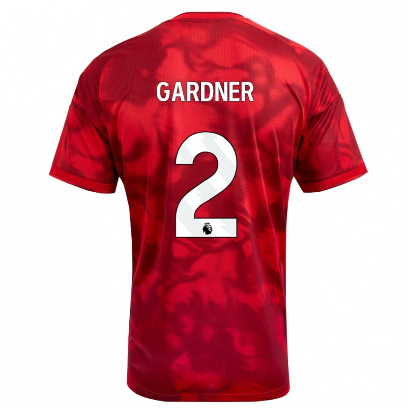 Danxen Heren Daniel Gardner #2 Krimson Wit Thuisshirt Thuistenue 2026/27 T-Shirt