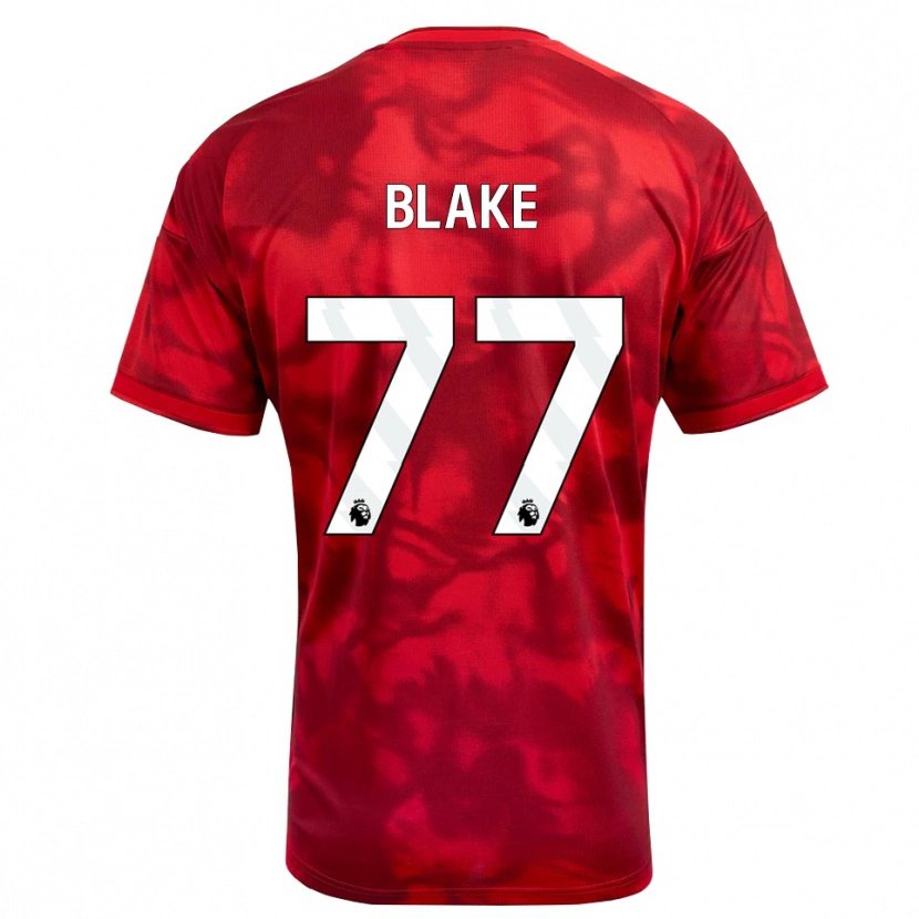 Danxen Heren Zyan Blake #77 Krimson Wit Thuisshirt Thuistenue 2026/27 T-Shirt