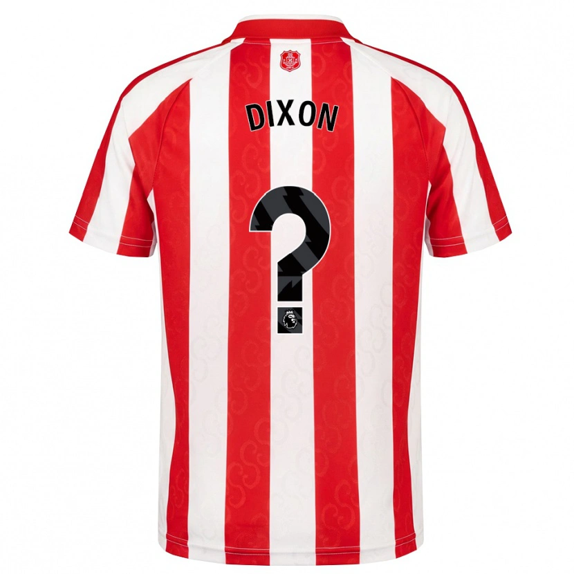 Danxen Heren Aiden Dixon #0 Rood Wit Zwart Thuisshirt Thuistenue 2026/27 T-Shirt