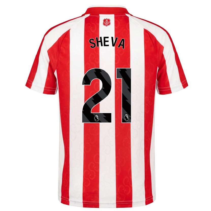 Danxen Heren Marissa Sheva #21 Rood Wit Zwart Thuisshirt Thuistenue 2026/27 T-Shirt