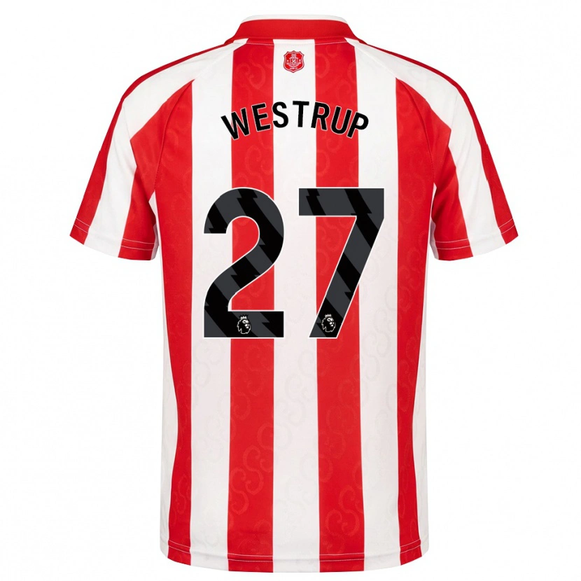 Danxen Heren Brianna Westrup #27 Rood Wit Zwart Thuisshirt Thuistenue 2026/27 T-Shirt