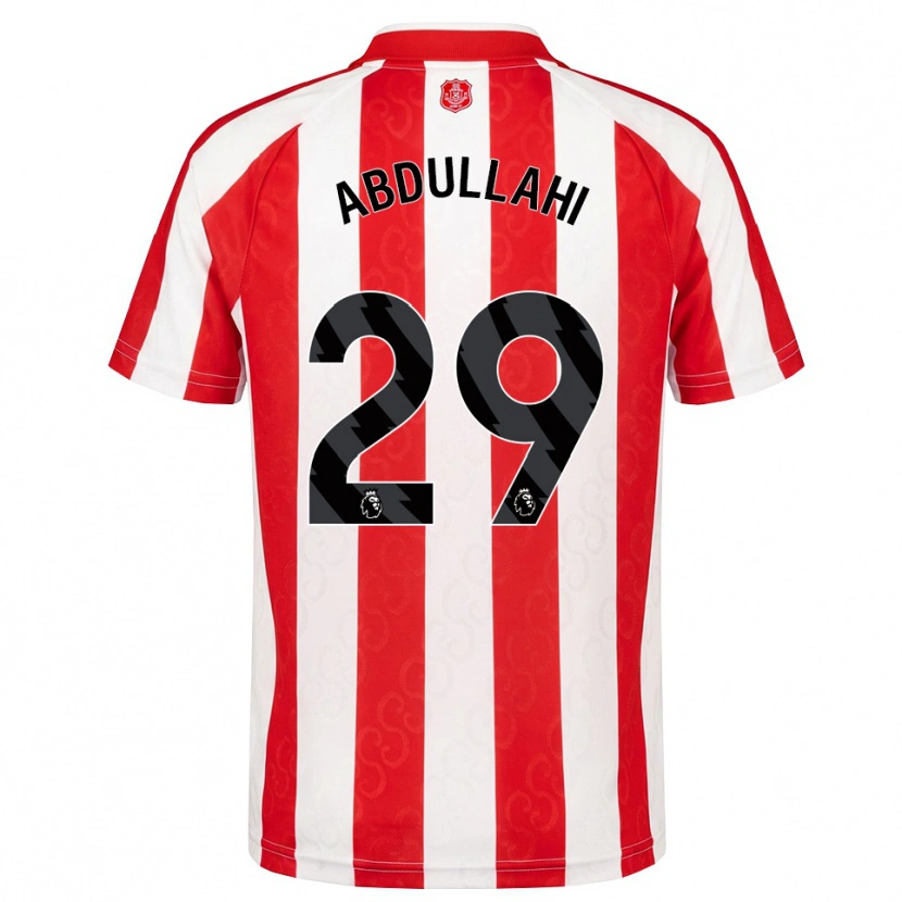 Danxen Heren Ahmed Abdullahi #29 Rood Wit Zwart Thuisshirt Thuistenue 2026/27 T-Shirt