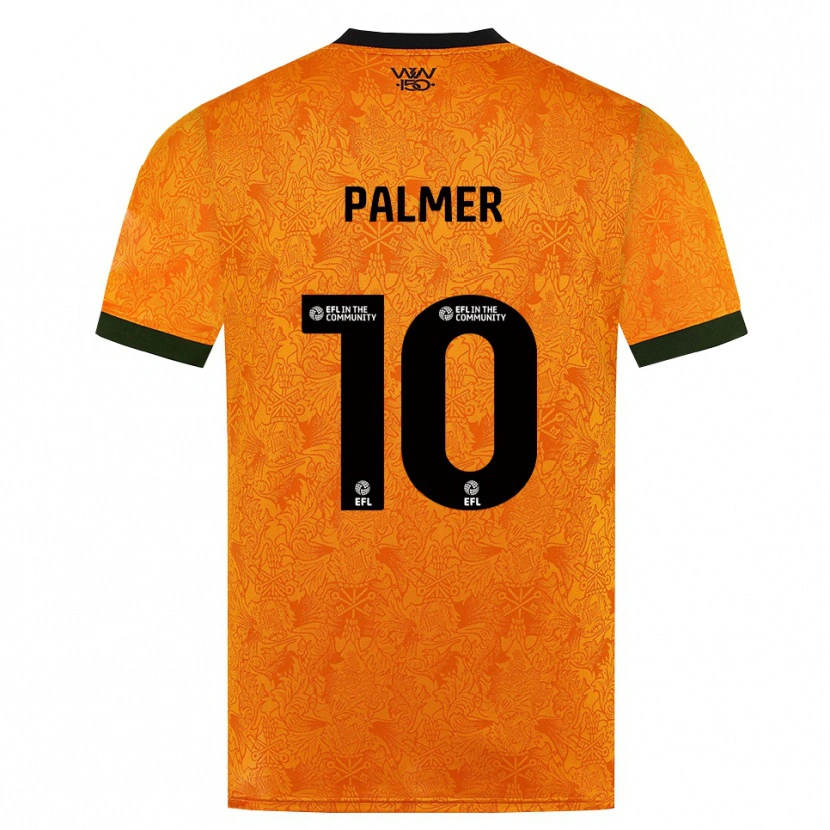 Danxen Heren Jamila Palmer #10 Oranje Zwart Thuisshirt Thuistenue 2026/27 T-Shirt