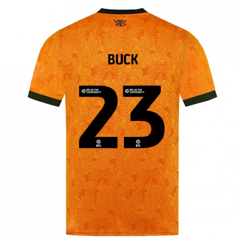 Danxen Heren Alex Buck #23 Oranje Zwart Thuisshirt Thuistenue 2026/27 T-Shirt