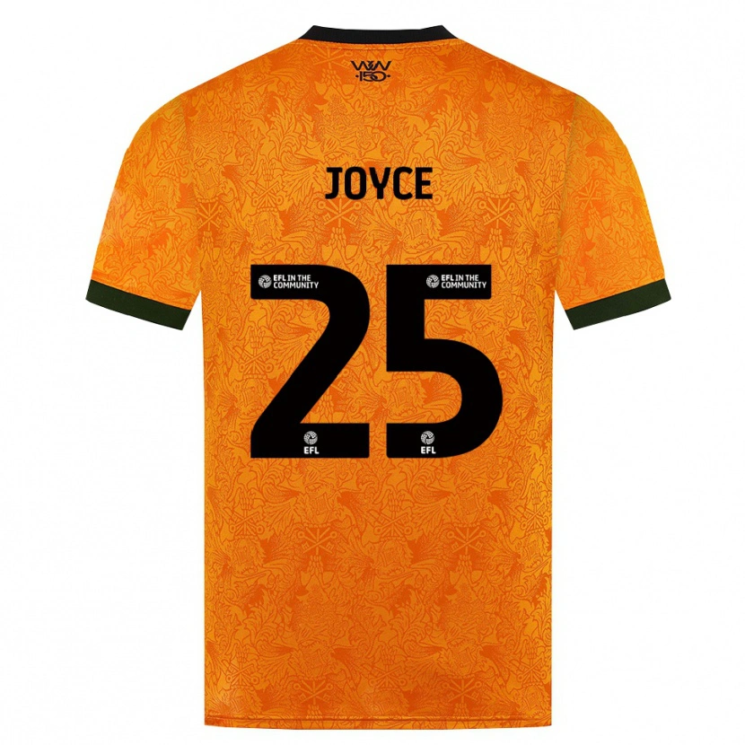 Danxen Heren Leonie Joyce #25 Oranje Zwart Thuisshirt Thuistenue 2026/27 T-Shirt